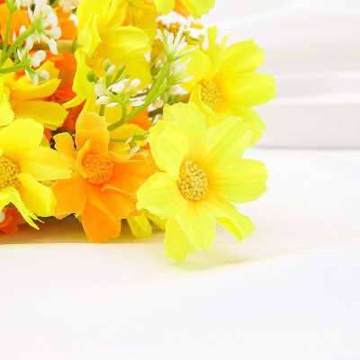 Hoa cúc baby giả loại 1 - dài 25cm - Cây giả, hoa lụa Decor trang trí nhà cửa