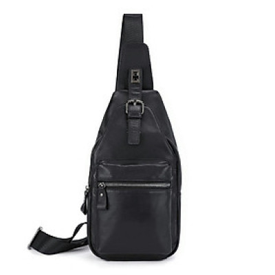 Túi đeo chéo nam DA BÒ THẬT – BEE GEE DCN9356