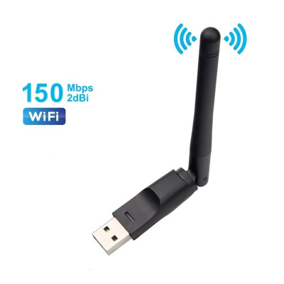 USB Thu Wifi Chuẩn N Tốc Độ Cao 150Mbps Tăng Khả Phạm Vi Thu Phát Sóng Wifi Cho Máy Tính Xách Tay, Máy Tính Để Bàn, Thiết Bị Thu Nhận Ngoại Vi - Hàng nhập khẩu