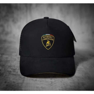 Nón kết, mũ lưỡi trai Lamborghini vải kaki phối lưới form chuẩn siêu đẹp thời trang đường phố