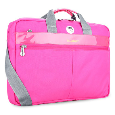 Cặp Đeo Laptop Editor Briefcase Mikkor EB 008 - Hồng