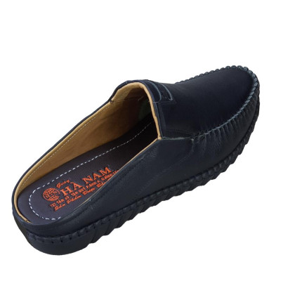 Dép Bít Mũi Nam Da Bò Thật TiTi ĐÔ Cao Cấp GSB2047