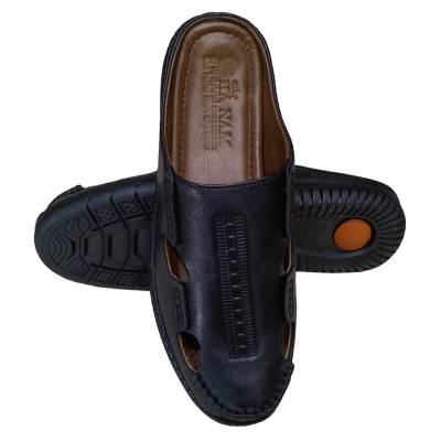 Dép Bít Mũi Nam HÀ NAM Da Bò Thật Cao Cấp GSB20109