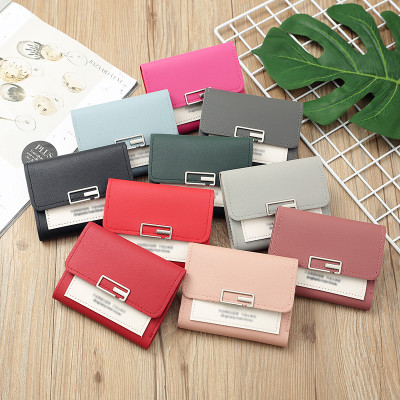Ví Ngắn Mini Cầm Tay Nhiều Màu, Bóp Nữ Cầm Tay, Ví Thẻ Card Da Thật Cao Cấp Nhỏ Gọn Siêu Hot, Ví Thời Trang Nữ
