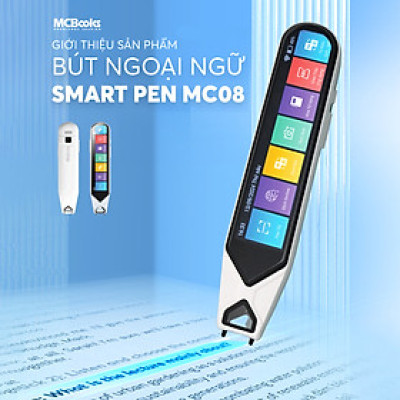 Bút ngoại ngữ - Smart Pen MC08 - Bút phiên dịch thông minh đa ngôn ngữ (Hàng chính hãng)