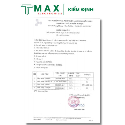 Máy Khử Độc Tố Và Lão Hóa Rượu Tmax Electronics 35L - Hàng Chính Hãng - Bảo Hành 12 Tháng