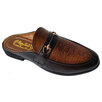 Dép Bít Đầu Nam BIGGBEN Da Bò Thật Cao Cấp SB124