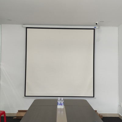 Màn chiếu điện sử dụng remote Apollo chính hãng 85 inch, 100 inch, 120 inch và 135 inch - Bảo hành 12 tháng - Hàng nhập khẩu