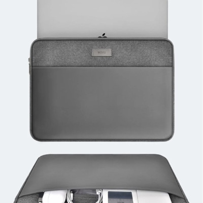 Túi Chống Sốc WiWU Minimalist Sleeve Dùng Cho Laptop Chống Thấm Nước - Hàng Chính Hãng