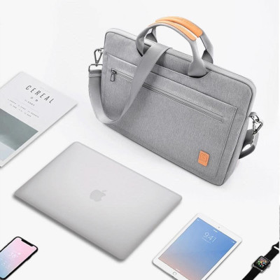 Túi Đeo Wiwu Pioneer Handle Bag Dành Cho Laptop, Ultrabook Chất Liệu Vải Cao Cấp, Độ Bền Cao - Hàng Chính Hãng 