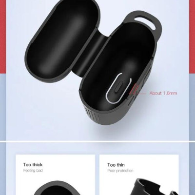 Ugreen UG50892LP170TK Màu Đỏ Hộp bảo vệ Silicone cho Airpods - HÀNG CHÍNH HÃNG