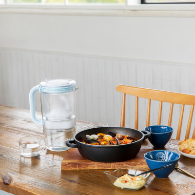 Bình lọc nước BRITA thủy tinh Glass Jug One (có sẵn 1 lõi Maxtra Pro)