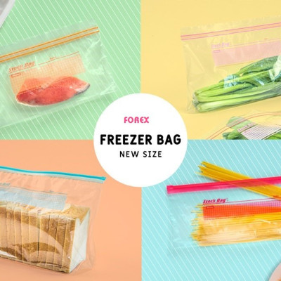 Combo 02 Set túi Zip bảo quản thực phẩm - Nội địa Nhật Bản