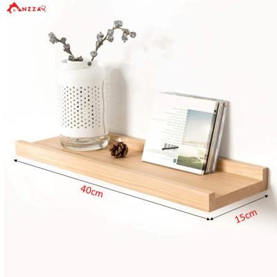 Kệ gỗ treo tường, kệ gỗ trang trí Anzzar nhiều kích thước