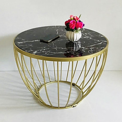 Bàn trà chén BTMSF8 Juno Sofa mặt kính cường lực mẫu mới 