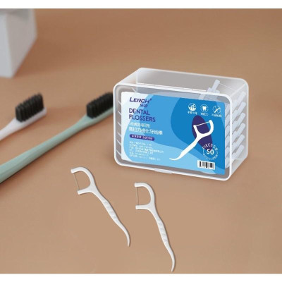 COMBO 2 Hộp 50 Tăm Chỉ Nha Khoa Tăm Nhựa Nha Khoa Tiện Dụng Làm Sạch Răng Set Tiệt Trùng (Hàng Cao Cấp) Cây Vệ Sinh Kẽ Răng Chân Nướu Chuyên Dụng Chiếc Xỉa Răng Chăm Sóc Răng Miệng