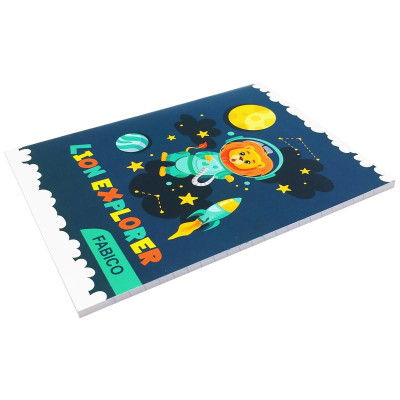 Tập Học Sinh 4 Ô Ly 100 Trang 80gsm - Fabico ELE23 (Mẫu Màu Giao Ngẫu Nhiên)