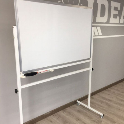 Bảng di động 1 mặt từ trắng BAVICO KT 80x120cm