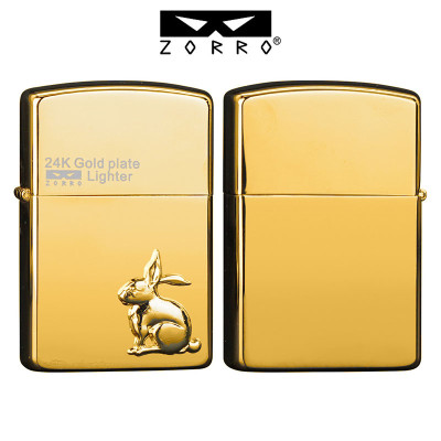 Vỏ Hột Quẹt Bật Lửa Xăng Đá Zorro Z24K Ôp Nổi Họa Tiết 12 Con Giáp Cực Đẹp - Nhiều Hình
