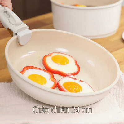 Bộ 3 nồi chảo cán rời Neoflam 