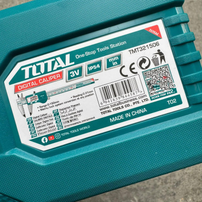 THƯỚC CẶP ĐIỆN TỬ TOTAL TMT321506 - HÀNG CHÍNH HÃNG