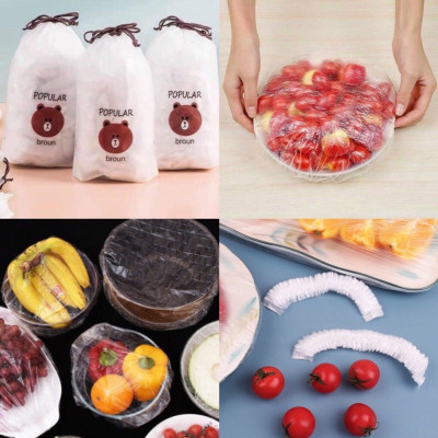 Set 2 túi (200cái ) màng bọc thực phẩm bo chun co giãn thông minh , giúp bảo quản thực phẩm tránh nhiễm khuẩn , bụi bẩn , phù hợp với mọi hình dạng kích thước  ,giúp thực phẩm luôn tươi ngon như mới  , tiết kiệm an toàn và  tiện lợi