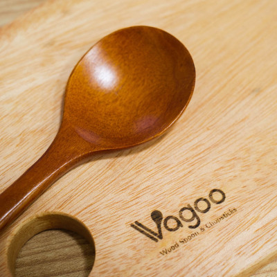 Thớt Tròn Khoét Lỗ Làm Bằng Gỗ Xà Cừ Tự Nhiên - VAGOO - Làm Thủ Công Chống Thấm, Chống Ẩm Mốc, An Toàn Cho Sức Khoẻ