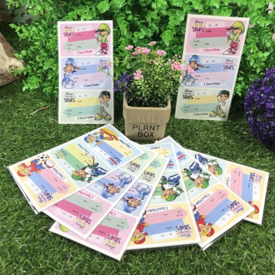 Nhãn Vở Classmate Be Cool CL-NT224 (15 Nhãn/Xấp)