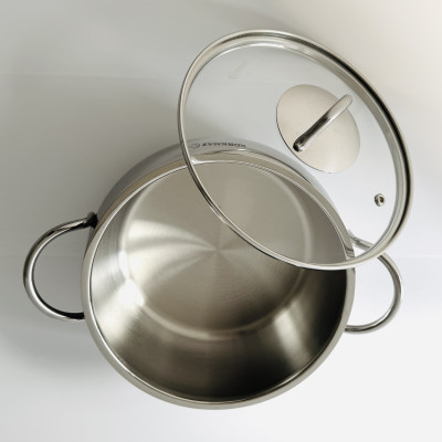 Nồi Inox Korkmaz A1800 - Thân cao - Thổ Nhĩ Kỳ - Hàng Chính Hãng