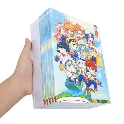 Tập Học Viện Alpha 4 Ô Ly 100 Trang ĐL 120g/m2 - FAHASA (Mẫu Màu Giao Ngẫu Nhiên)