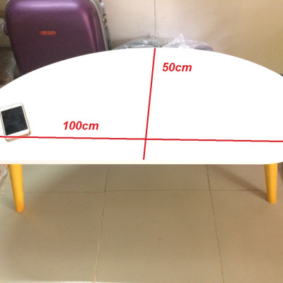 Bàn trà, bàn sofa hột xoài trắng 100x50x45, bàn cafe phòng khách, bàn coffee, bàn gỗ cà phê