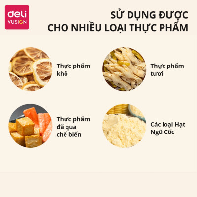 [TẶNG TÚI HÚT] Máy Hút Chân Không Thực Phẩm Không Kén Túi LM666 Công Suất Cao Tặng Kèm Ống Hút Thực Phẩm Tiện Lợi