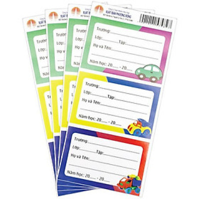 Nhãn Vở Học Sinh Phương Đông