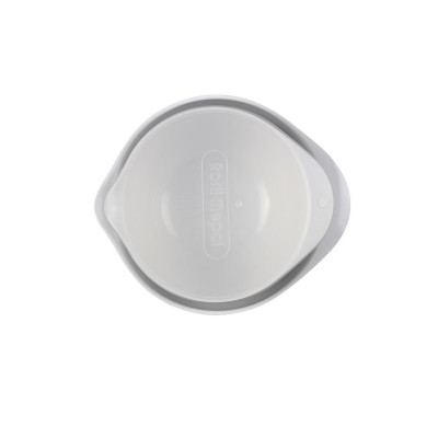 Bộ âu trộn Rosti màu trắng. 2 âu + 2 nắp. Nhãn Rosti Đan Mạch
