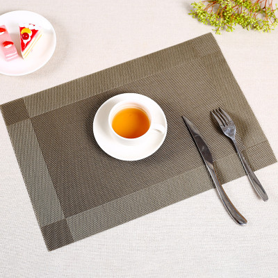 Combo 6 Miếng lót bàn chống trượt, cách nhiệt để bát đĩa Nhà của Mẹ kích thước 45x30cm  - màu giao ngẫu nhiên