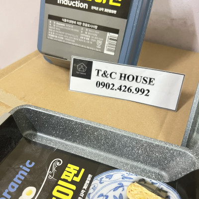 CHẢO ĐÚC TRỨNG CHỐNG DÍNH VÂN ĐÁ ĐÁY TỪ ECORAMIC