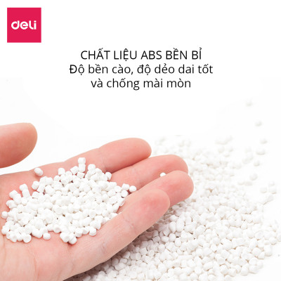 Khay pha màu 10/14 ngăn Deli - 1 chiếc - 9402 / 9403