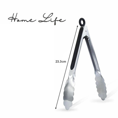 Kẹp nướng BBQ có khóa gài, kẹp nướng thịt, gắp bánh chống nóng siêu tiện dụng | GẮP THỰC PHẨM CÓ KHÓA GÀI ỐP CHỐNG NÓNG