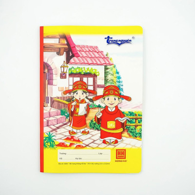 Vở 4 ô ly 80 trang Hồng Hà Chân dung Trạng Nguyên (0565)