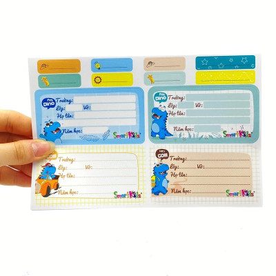 Nhãn Vở Smart Kid Dino LB03 (20 Nhãn Vở)