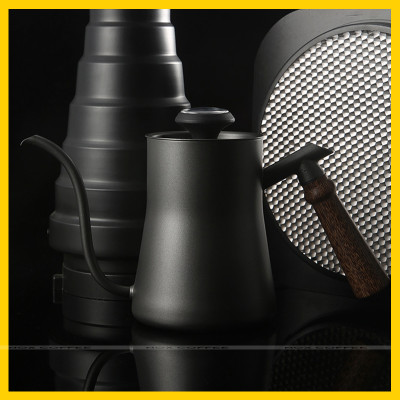 Ấm rót cà phê cổ ngỗng | Kèm nhiệt kế