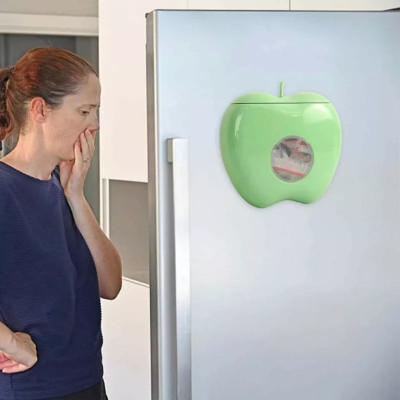 Hộp Đựng Màng Bọc Thực Phẩm PE Co Giãn Tròn Dán Tường, Hộp Nhựa Đựng Túi Nilong Tròn - HÀNG CHÍNH HÃNG MINIIN