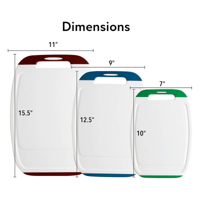 Set 3 thớt nhựa Biju Hàn Quốc , Sản phẩm  nhập khẩu và phân phối chính hãng cobi home.