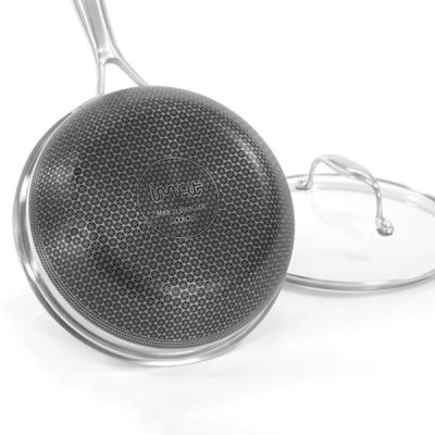 Bộ chảo CHIÊN XÀO iNox Blackcube 20cm