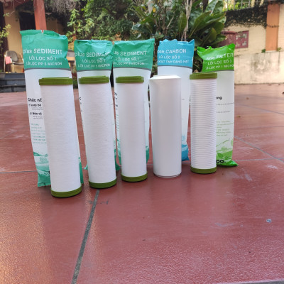 Bộ 5 lõi lọc nước số 1,2,3 LÕI LỌC THÔ dùng cho máy lọc nước R.O kangaroo aqua sanaky