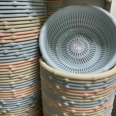 Rổ nhựa 4 cỡ phong cách Hàn quốc hàng nhập khẩu cao cấp