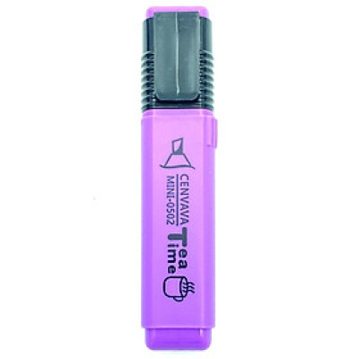 Bút Dạ Quang Mini Cenvava 0502 - Màu Tím