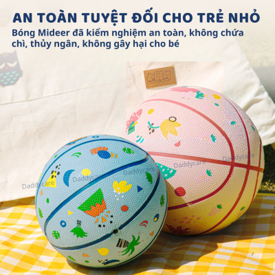 Bóng rổ cho bé Children’s Basketball Mideer đồ chơi vận động cho bé 3,4 5 6 7-10 tuổi