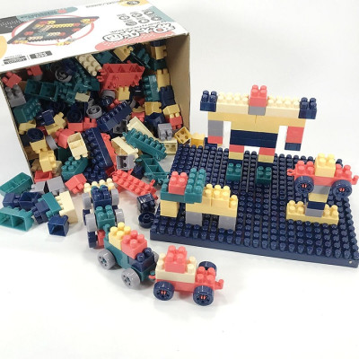 Bộ vali bàn tập vẽ và lắp ráp 4in1 kèm bảng vẽ Building Blocks DIY, 50-520 chi tiết - đồ chơi phát triển trí tuệ lắp ráp mô hình Hàng Chính Hãng/hàng nhập khẩu