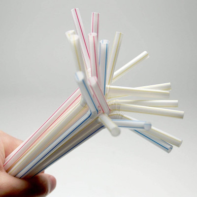 Combo cốc giữ nhiệt có nắp xoay Here 320ml + set 150 chiếc ống hút φ5x180mm - made in Japan